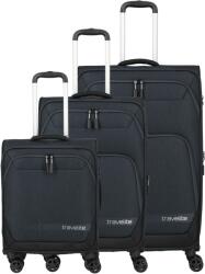 Travelite Kick Off 4w S, M exp, L exp Anthracite Valiza