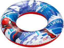 Bestway Spider-Man felfújható úszógumi gyerekeknek - 48 x 11 cm, úszósegédeszköz medencéhez és tengerhez, 3-6 éves korig
