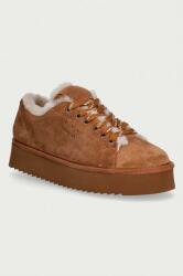 Copenhagen Shoes suede teddy sneakers pentru femei din piele întoarsă 9BY2-OBDYWB_88X