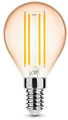 Modee E14 LED izzó vintage filament (4W/320°) G45 kisgömb - extra meleg fehér (ML-G45FA1800K4WE14)