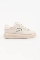 KARL LAGERFELD Kapri sneakers pentru femei din piele 9BY2-OBDUMI_01X