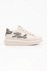 KARL LAGERFELD Kapri sneakers pentru femei din piele 9BY2-OBDUMK_01X