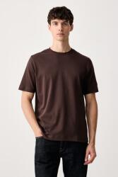 Mos Mosh t-shirt férfi pamut DARREN - barna M