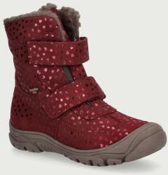 Froddo gyerek bőr cipő LINZ WOOL TEX HIGH - burgundia 33