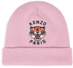 Kenzo Kids gyerek beanie gyapjú hozzáadásával - rózsaszín 52/54