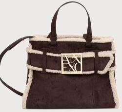 Armani Exchange keresztpántos táska női műbőr - barna Univerzális méret - answear - 63 990 Ft