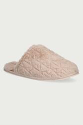 Calvin Klein női papucs HOME SLIPPER FUR AOP - bézs Női 41