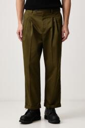 Drôle de Monsieur chinos férfi pamuttal - zöld XL