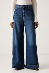 Weekend Max Mara széles szárú női farmer WKDCIRO - sötétkék 38