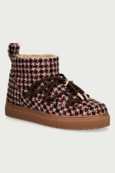 Inuikii Plaid Low hócsizma női - barna Női 39