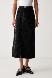 Marimekko farmer szoknya - fekete 36
