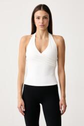 Le Privé top női HALTER TANK - fehér S