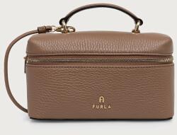 Furla keresztpántos táska női bőr Camelia Micro - barna Univerzális méret