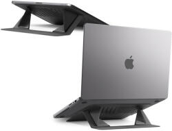 Spigen SlimFold LD201-S6 Laptop Állvány - Szürke (8800337242478)