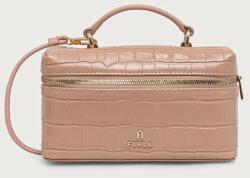 Furla keresztpántos táska női bőr Camelia Micro - rózsaszín Univerzális méret
