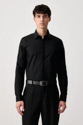 Calvin Klein férfi ing pamut elasztánnal - fekete 39