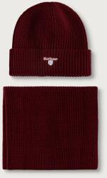 Barbour férfi szett pamuttal - burgundia Univerzális méret