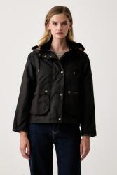 Barbour rövid dzseki női pamut Georgette - barna 36
