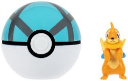 Pokémon - Set 2 figurine Clip n Go, (Buizel & Net Ball) (PKW4609) Figurina