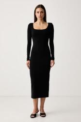 Le Privé ruha viszkózzal CLAUDIA NOIR - fekete XS