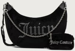 Juicy Couture keresztpántos táska női velúr KIMBERLY - fekete Univerzális méret