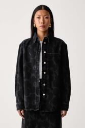Marimekko női farmer ing - fekete 36