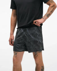 Hoka Glide Short 5 inch Brief férfi futó rövidnadrág L (1182012-BLCKW-L)