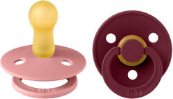 BIBS Colour cumik természetes kaucsukból 2db - 2-es méret Változat: Dusty Pink / Elderberry
