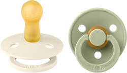 BIBS Colour cumik természetes kaucsukból 2db - 2-es méret Változat: Sage / Ivory