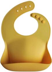 Mushie SZILIKON ELŐKE Változat: Mineral yellow