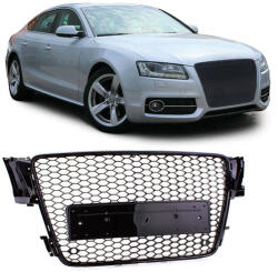  AUDI A5 8T 2007-2011 lakkozott fekete RS stílusú hűtőrács - bcf