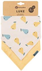 PETITEMARS PETITE&MARS Luke bandana nyálkendő 2 db Beige Pears&Intense Ochre 3h+