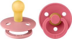 BIBS Colour cumik természetes kaucsukból 2db - 1-es méret Változat: Dusty Pink / Coral