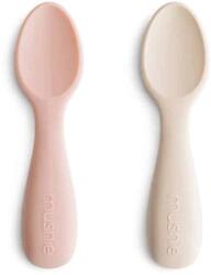 Mushie INDÍTÓ KANÁL KISGYERMEKEKNEK, 2 DARABOS Változat: BLUSH/ SHIFTING SAND