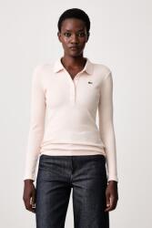 Lacoste hosszúujjú női pamut - rózsaszín 38 - answear - 52 990 Ft