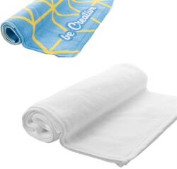  Törölköző 30x130 cm, sporttörölköző egyik oldalán a kért grafikával nyomtatva, minimum 25db rendelhető