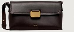APC A. P. C. keresztpántos táska női bőr sac simone small - barna Univerzális méret