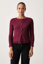 TWINSET mellény női viszkózzal - burgundia S