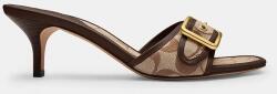 Coach női magas sarkú szandál Margot Sandal - zöld Női 40