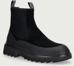 Steve Madden csizma férfi velúr Rockland - fekete Férfi 40