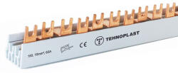 Tehnoplast Sorolósín, 3 fázis, villás típus, szigetelt, 63A - 210 mm (THP-150S)