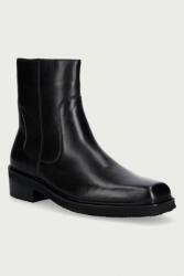 Steve Madden csizma férfi bőr Jasper-N - fekete Férfi 41