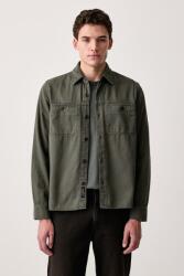 rag & bone férfi pamut ing - zöld S