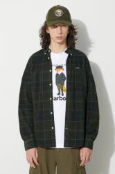 Barbour kordbársony ing Blair Tailored Shirt - zöld XL