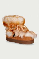 Inuikii Shearling Teddy hócsizma női - barna Női 38