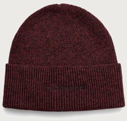 Icebreaker beanie merinógyapjúból Merino All Day - burgundia Univerzális méret