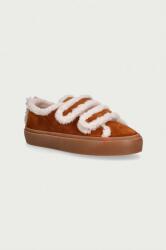 Inuikii SHEARLING LOW VELCRO gyerek velúr sportcipő - barna 38