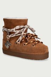 Inuikii Quilted Suede hócsizma női velúr - barna Női 36
