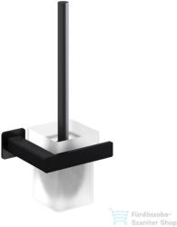 Omnires NELSON fali WC kefe, matt fekete NL80620BL (NL80620BL)