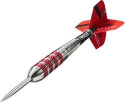 Target Darts szett steel TARGET Stephen Bunting Bullet réz szett 22g és 100 darabos kiegészítő csomag